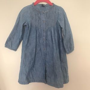 Gap Denim long sleeve gap dress